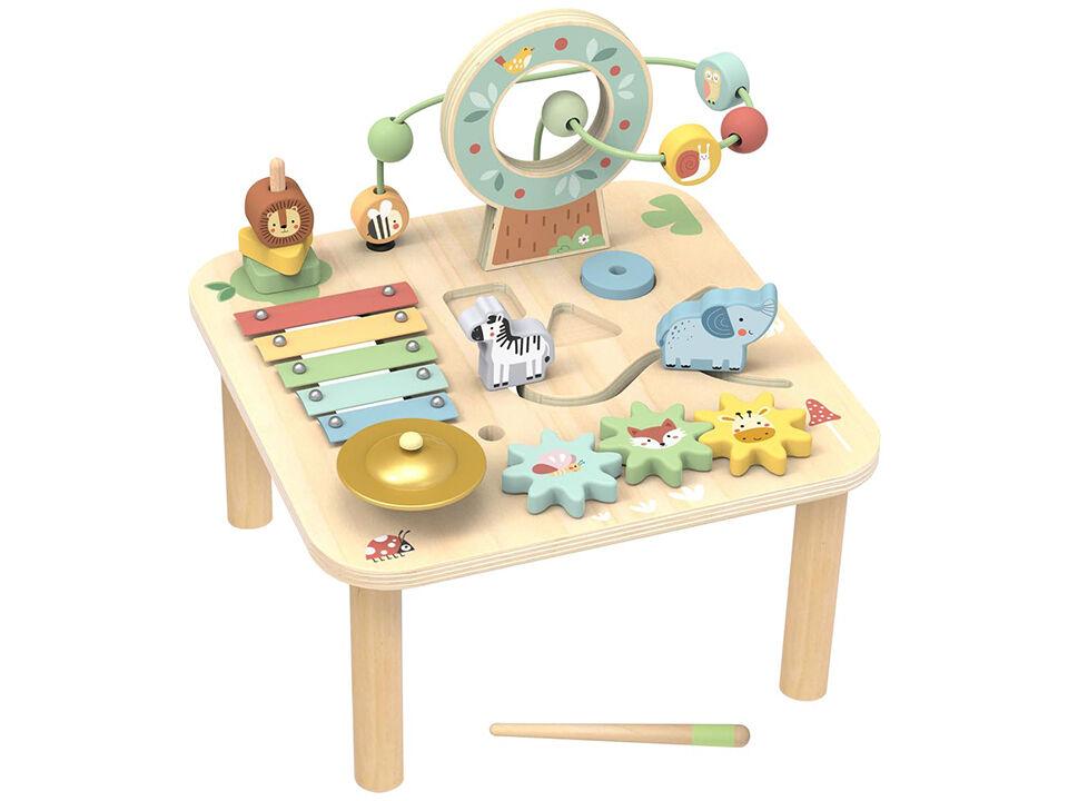 Tooky toys Drveni sto sa aktivnostima