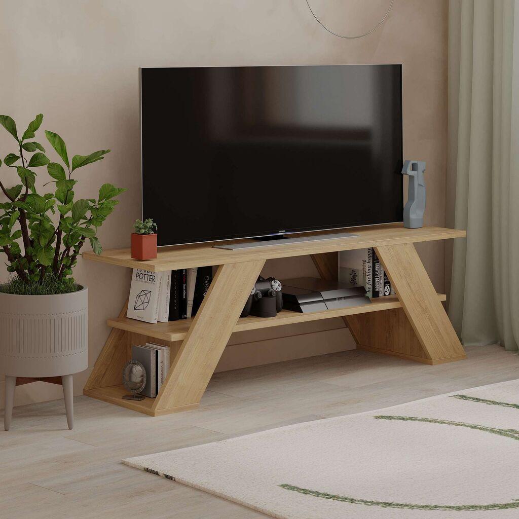 Hanah Home TV Komoda Farfalla, Hrast