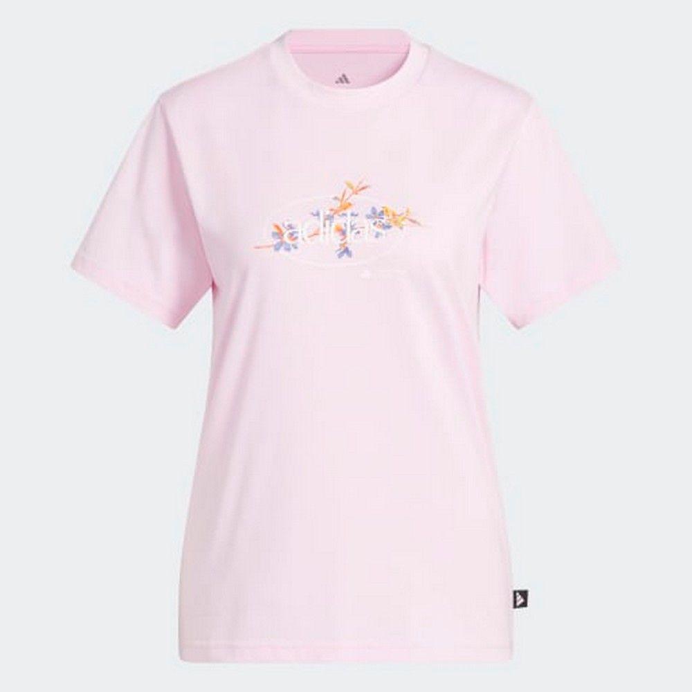 Adidas Ženska majica Elements radiate floral graphic, Roze
