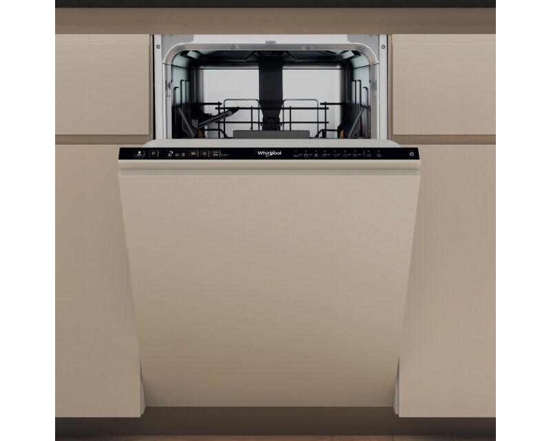 Whirlpool Ugradna mašina za pranje sudova WH2IC10BS7LA0, 45 cm, Srebrna