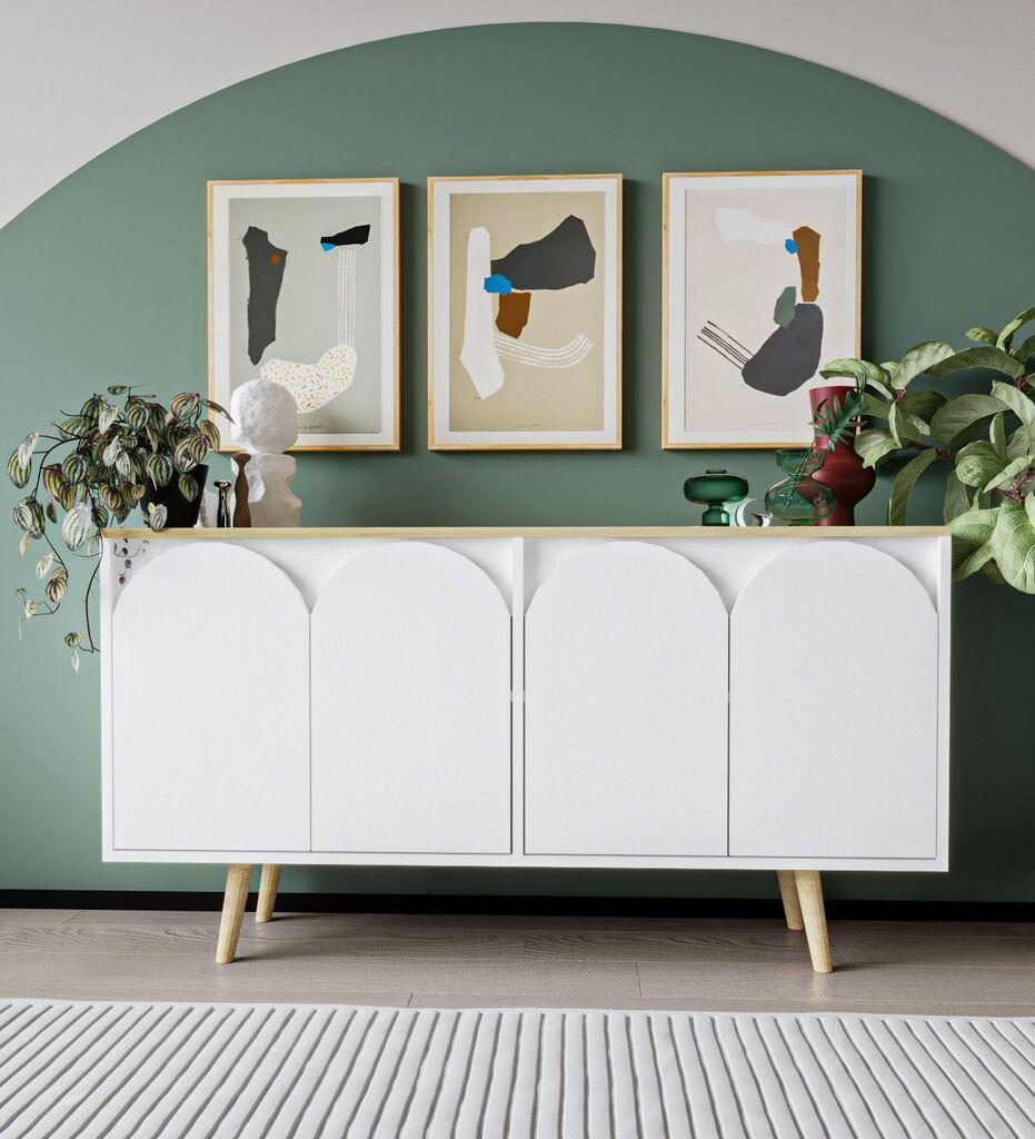 Hanah Home Komoda Venezia 150, Bela