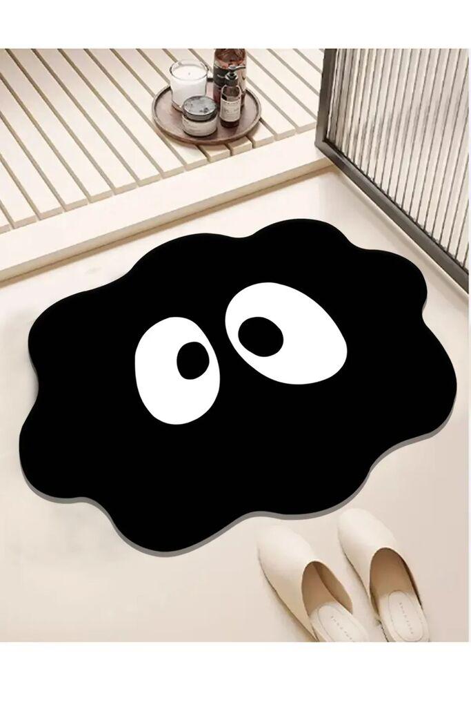 L'essentiel Maison Prostirka za kupatilo Loso, Crna