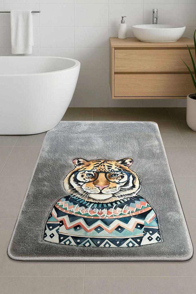 L'essentiel Maison Prostirka za kupatilo Logwe, Siva