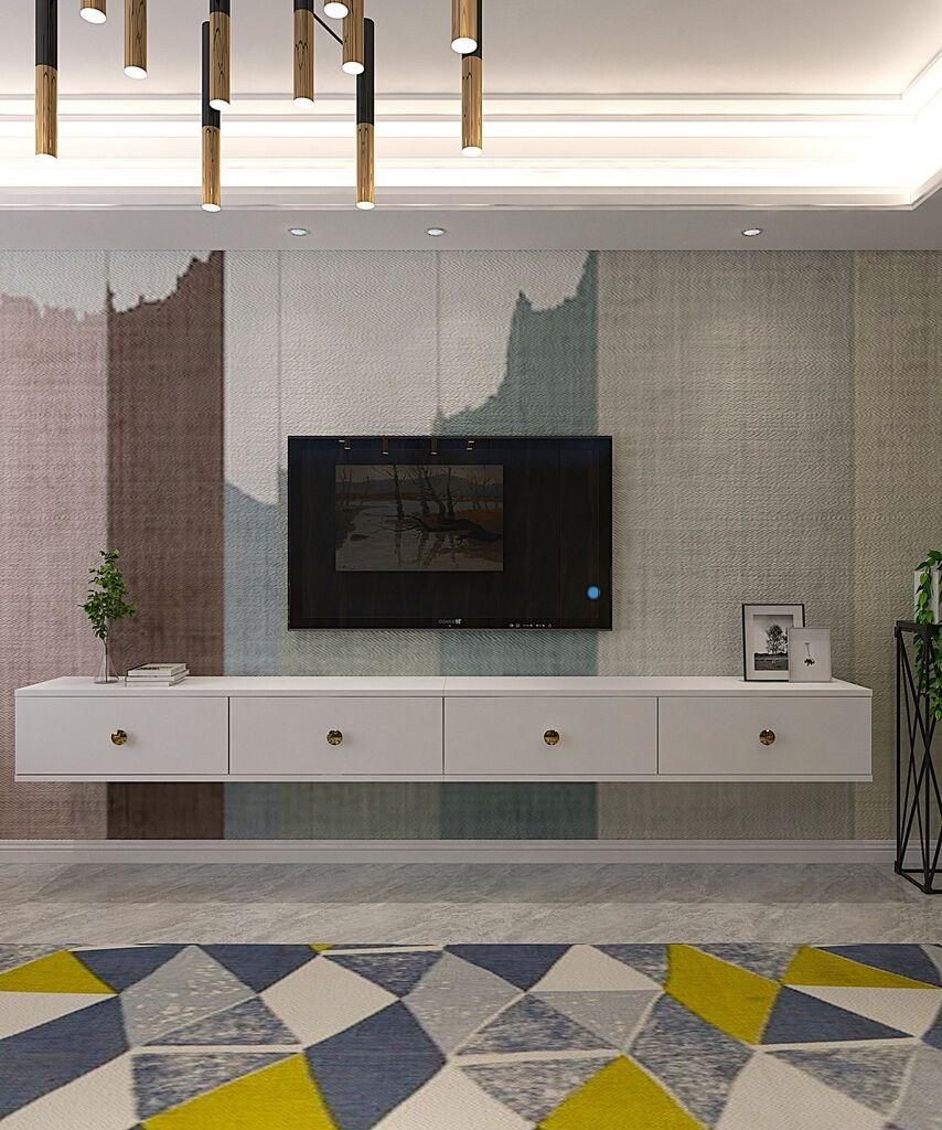 Hanah Home TV Komoda Zuzu Double, Bela