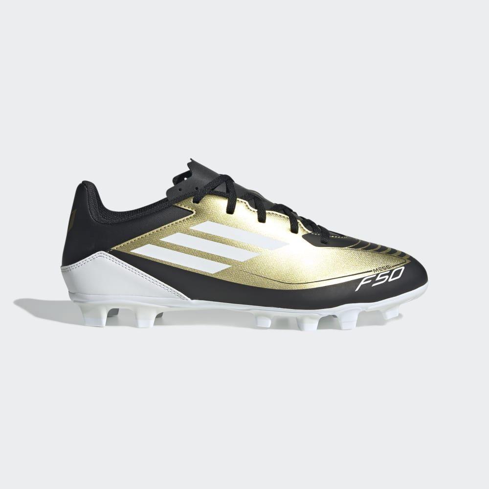 Adidas Muške kopačke F50 Club fxg Messi, Crno-zlatne