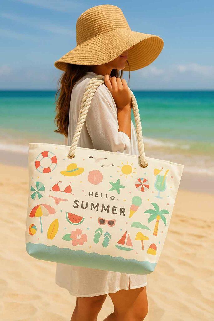 Prendi - Bag Torba za plažu YLC.PJ.046, Šarena