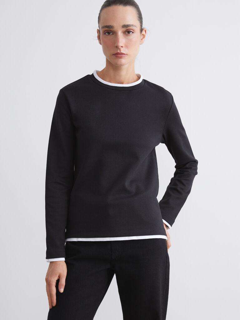 LC Waikiki Ženska dukserica W5EG97Z8-CVL, Crna