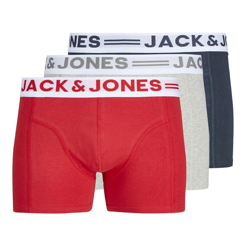 Jack&Jones Muške bokserice SENSE TRUNKS, 3 komada