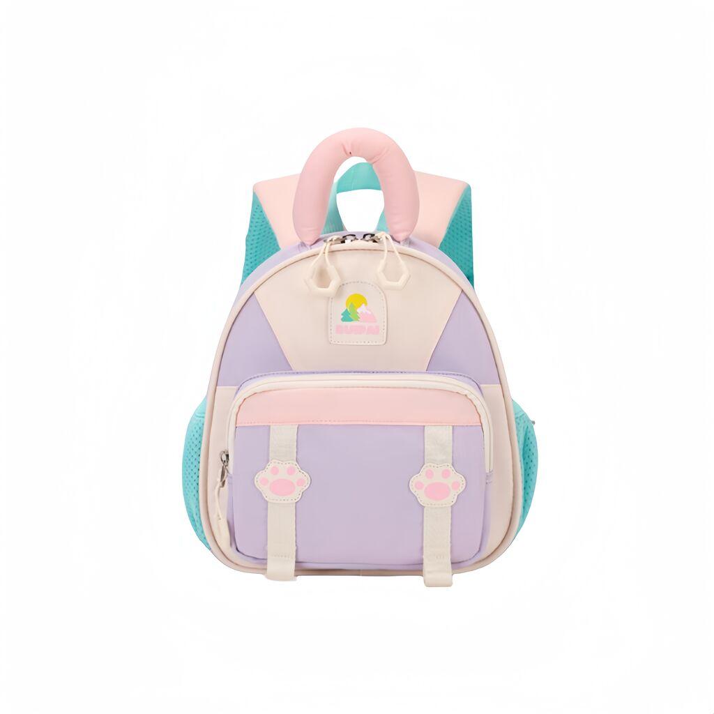 Ruipai Dečiji ranac Paw dizajn sa šapicama, Lavanda