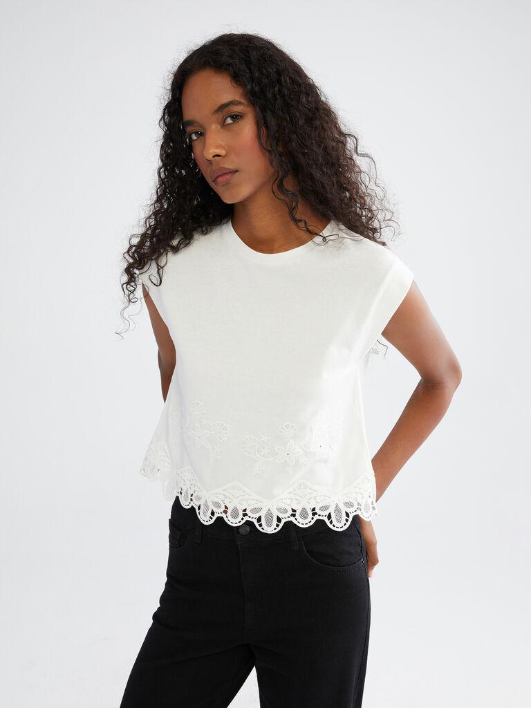 LC Waikiki Ženska bluza W5JR52Z8-Q6K, Bela