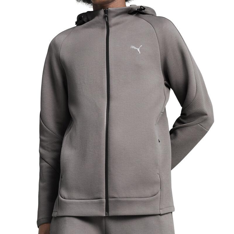 Puma Muški duks Evostripe Full Zip, Sivi