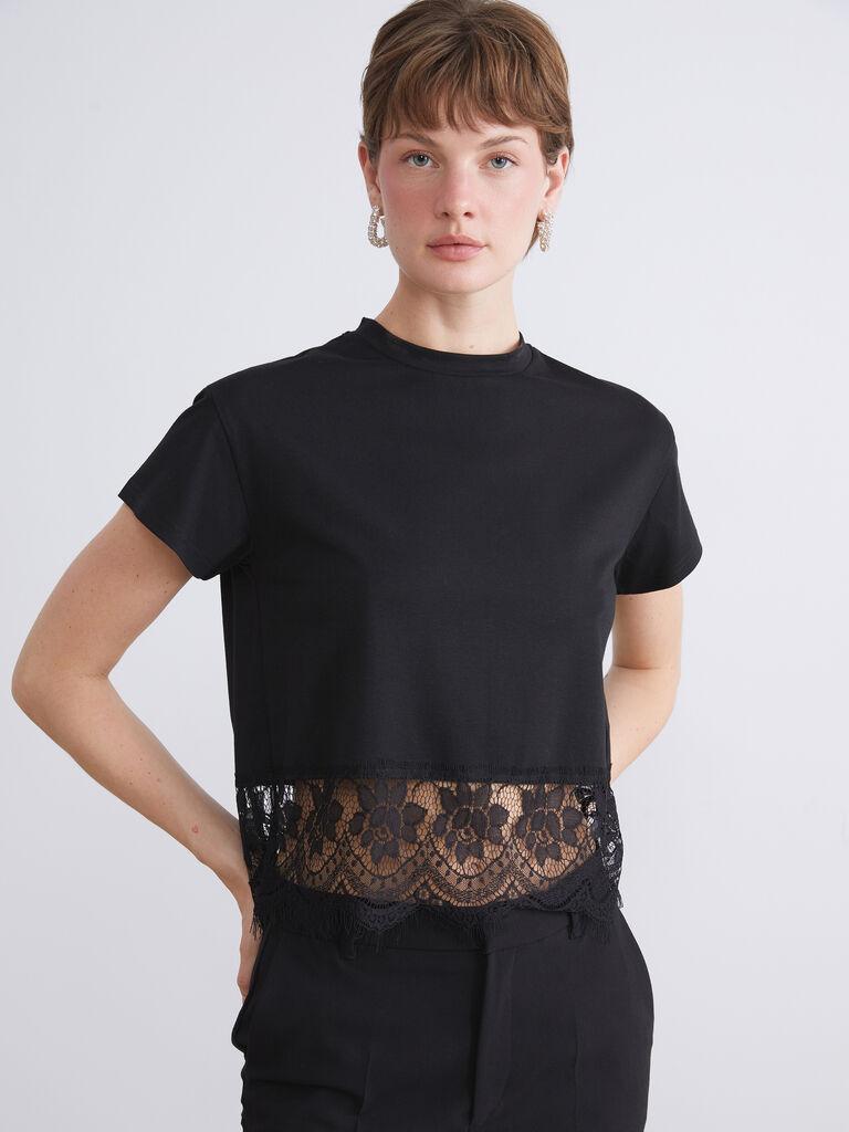 LC Waikiki Ženska bluza W5JS44Z8-CVL, Crna