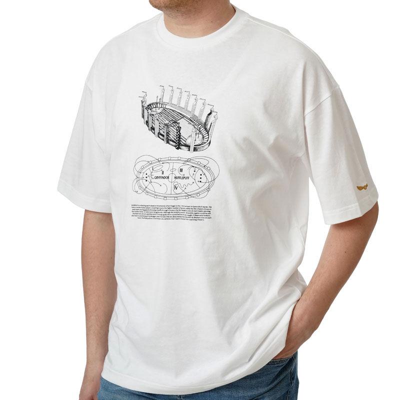 Puma Muška majica HARRY POTTER, Bela