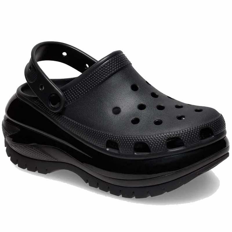 Crocs Ženske papuče MEGA CRUSH CLOG, Crne