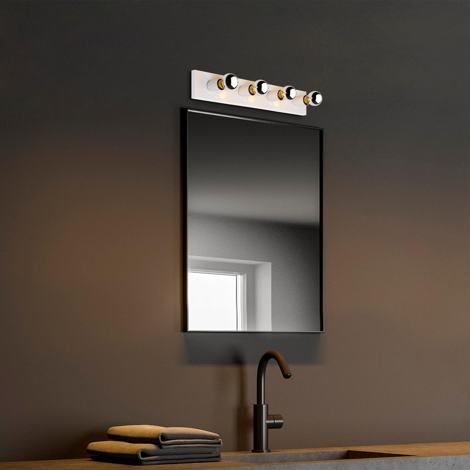 Opviq Zidna lampa E27 Max 40W, Bela