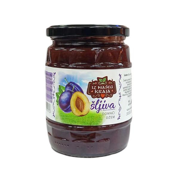 IZ NAŠEG KRAJA Domaći džem od šljiva, 680g