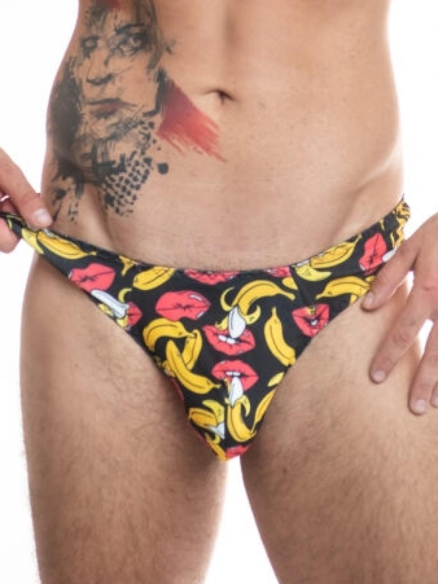 Muške gaće Banana String, Šarene