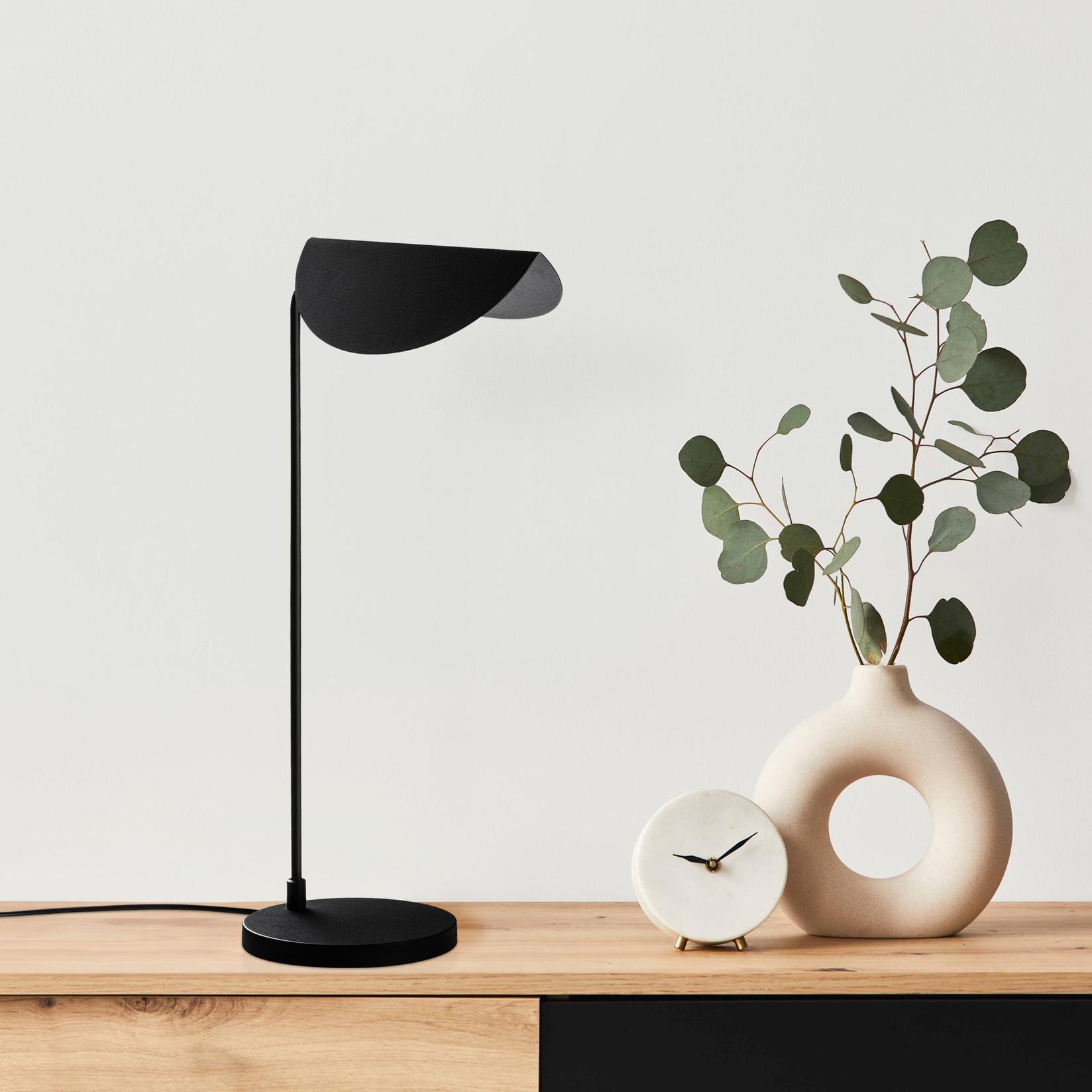 Opviq Stona lampa, Crna