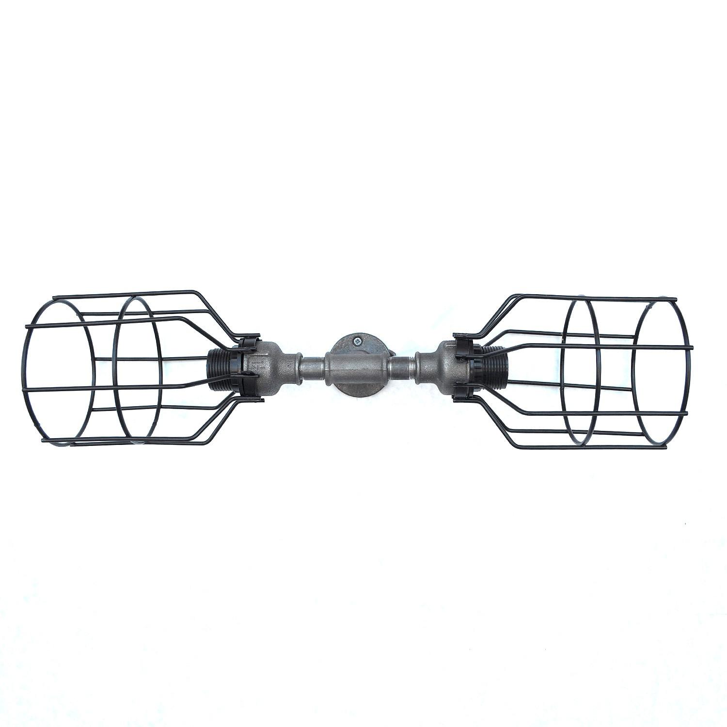 Opviq Zidna lampa E27 Socket, Crna