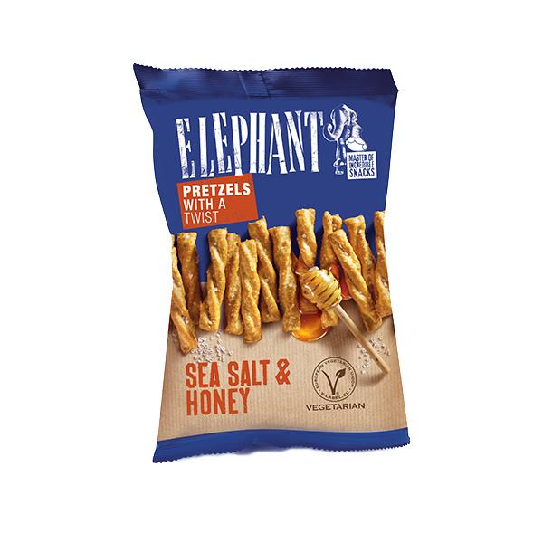 ELEPHANT Štapići sa morskom solju i medom, 160g