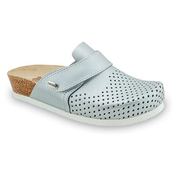 GRUBIN Ženske klompe Oregon Classic 1053670, Srebrne