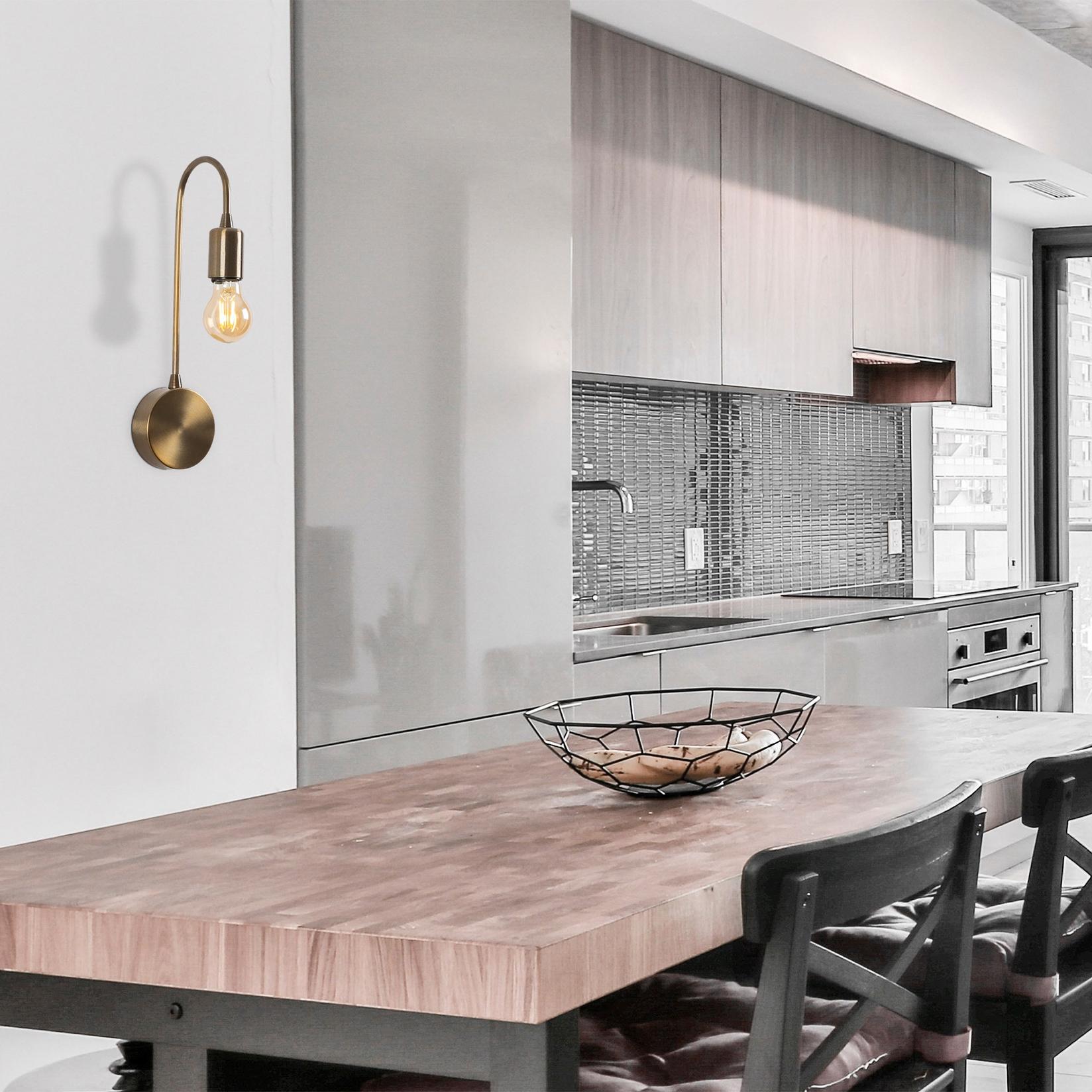 Opviq Zidna lampa E27 Max 40W, Bronzana