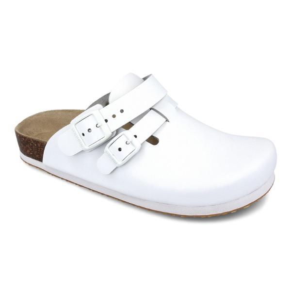 GRUBIN Ženske klompe Kuba Profesional 463660, Bele