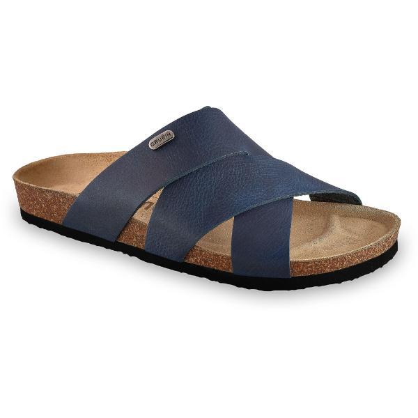 GRUBIN Muške papuče Morandi 1554010, Teget