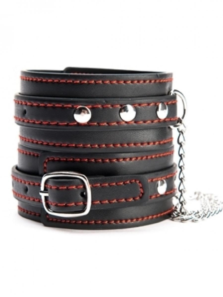 ARGUS FETISH Lisice za noge, Crne