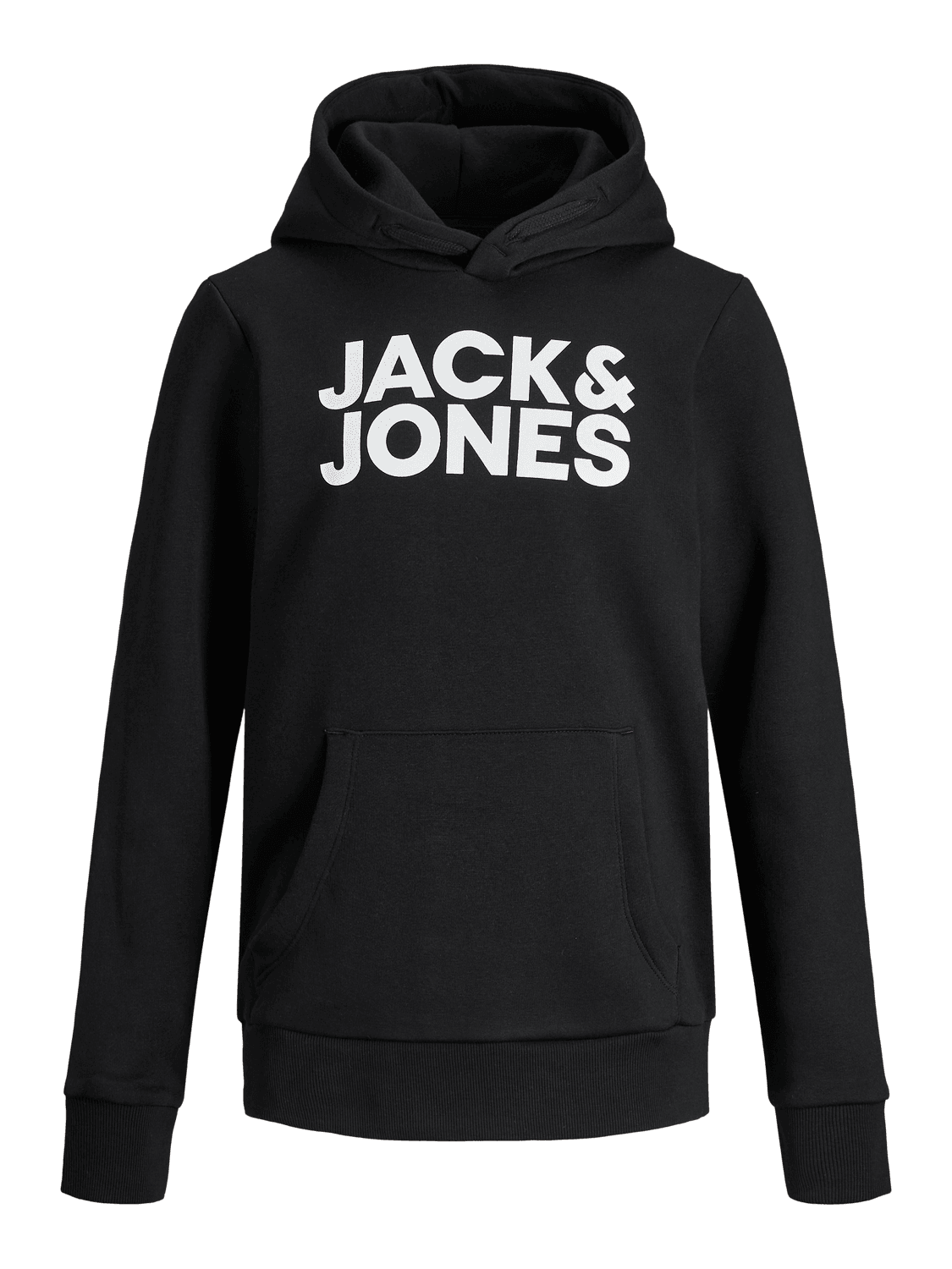 JACK & JONES JUNIOR Duks za dečake 12152841, Crni