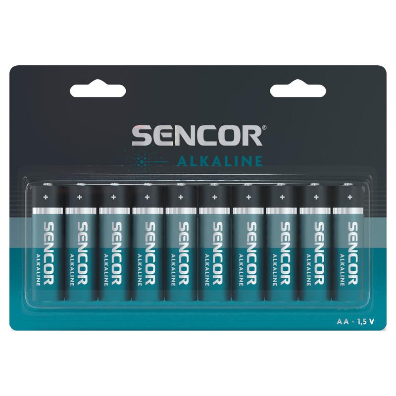 Sencor Baterija LR06, AA 10BP, Alkalna, 10 komada