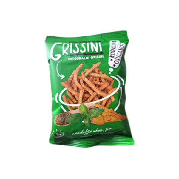 DR. BRADO Integralni grisini sa ukusom kurkumae, origana i bosiljka 70g