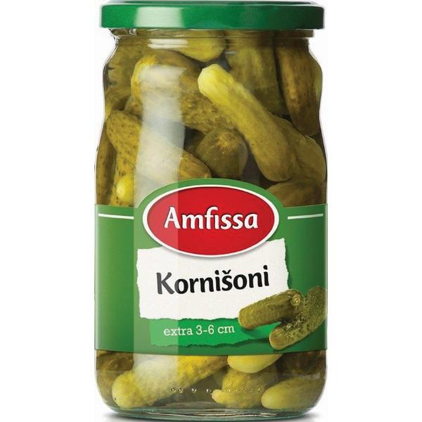 AMFISSA Kornišoni Extra, 680g