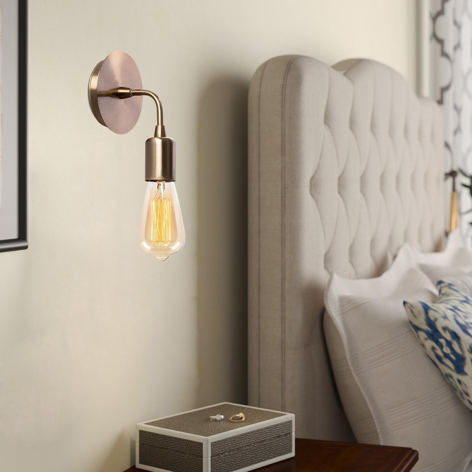 Opviq Zidna lampa E27 Max 40W, Bronzana