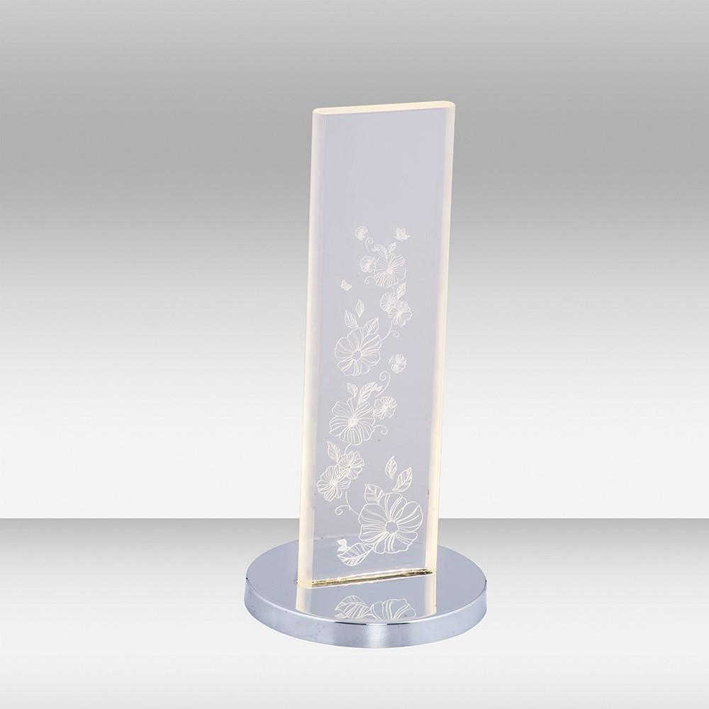 Opviq Stona lampa 3000K, 4W LED, Siva