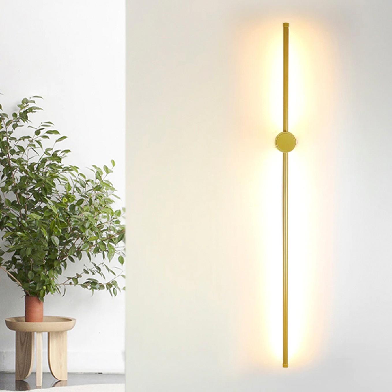 Opviq Zidna lampa 3000K, 1 x 24W LED, Bronzana