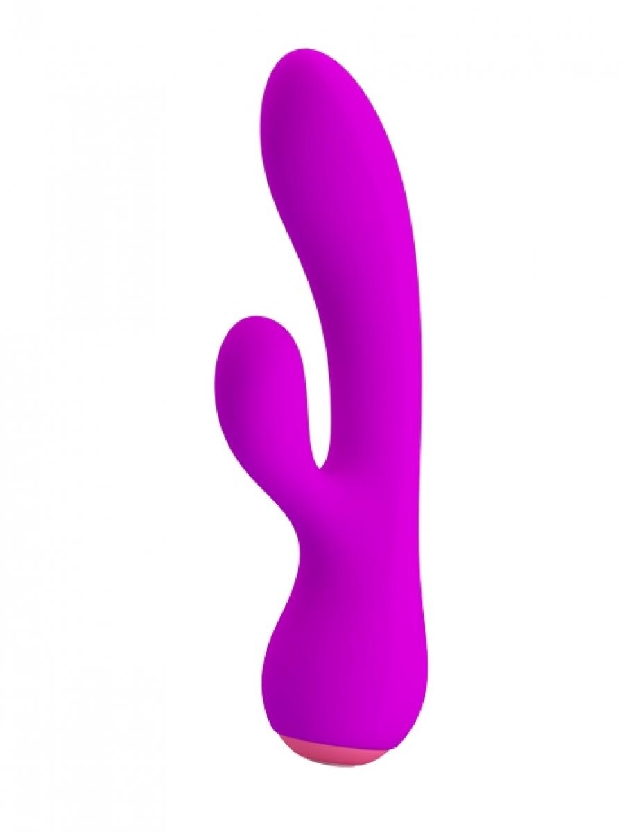 PRETTY LOVE Vibrator sa dodatkom za klitoris Zachary, 12 funkcija, Roze