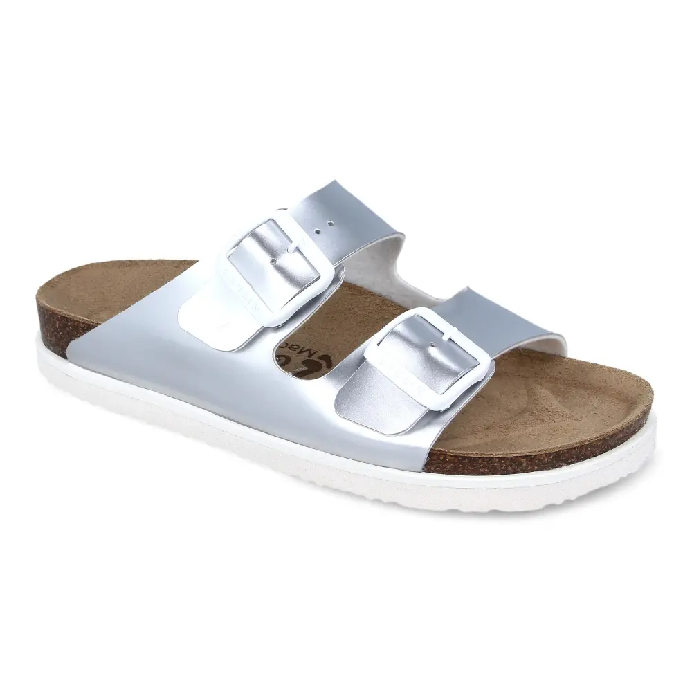 GRUBIN Ženske papuče Arizona 0033740, Srebrne boje