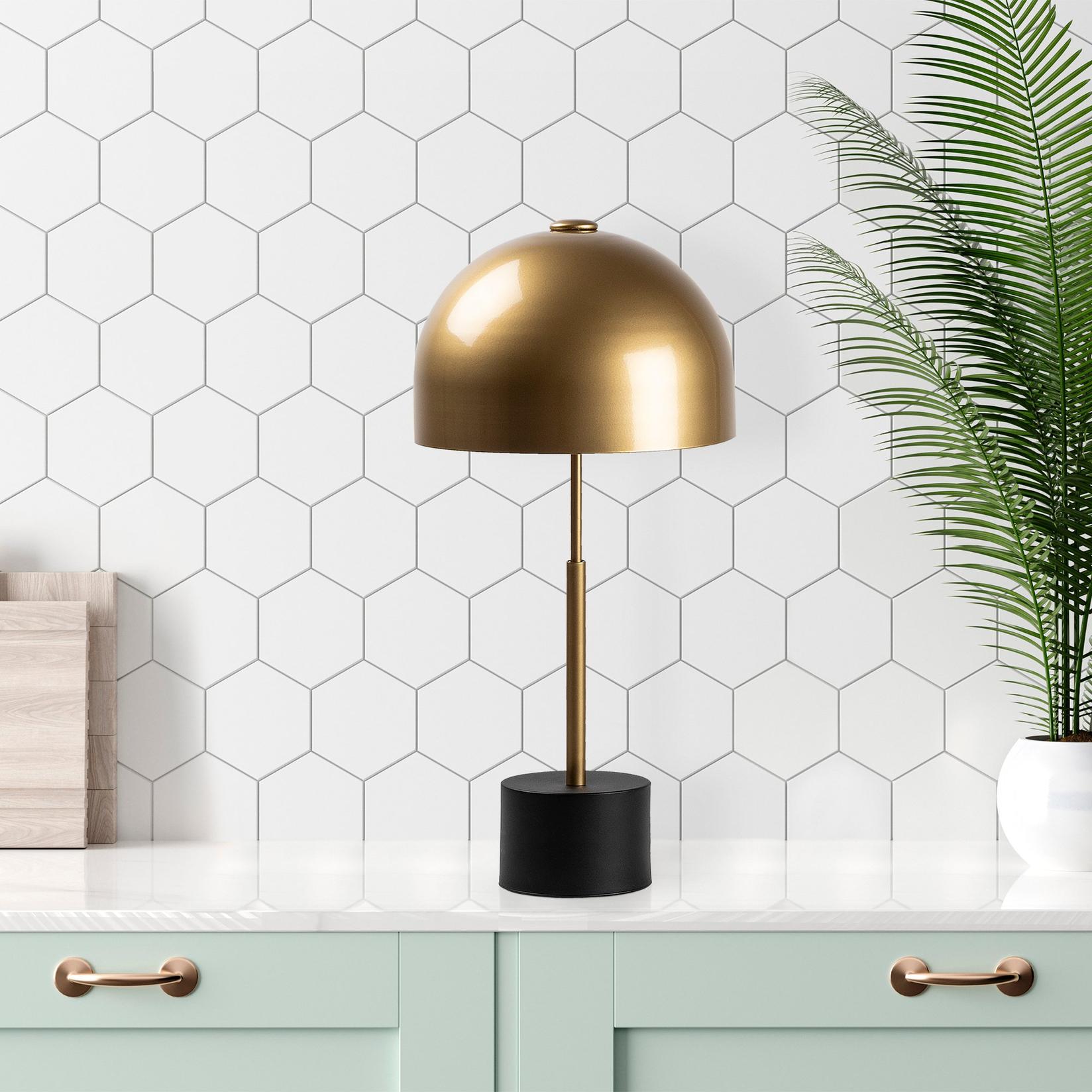 Opviq Stona lampa E14 Socket, Crno-Bronzana