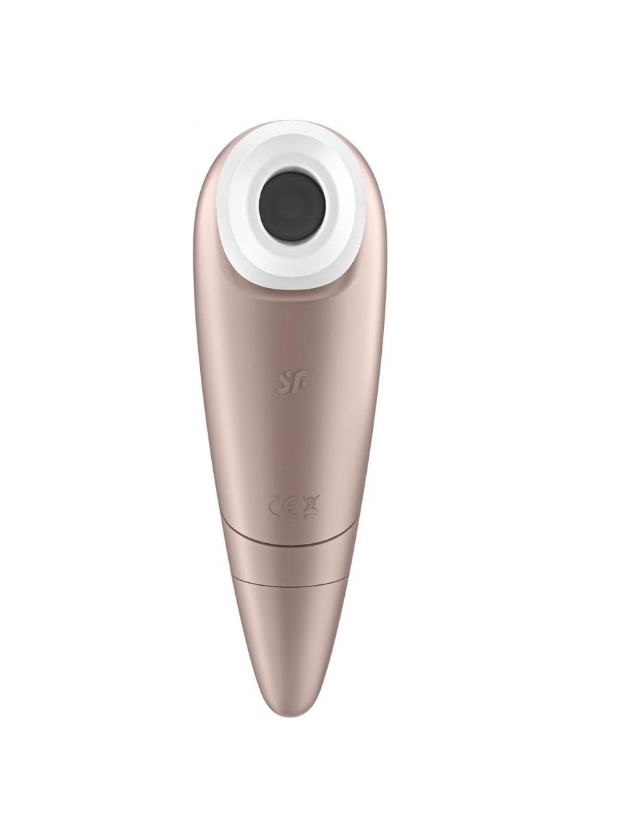 SATISFYER Stimulator za klitoris Number One, Silikonski, Bež