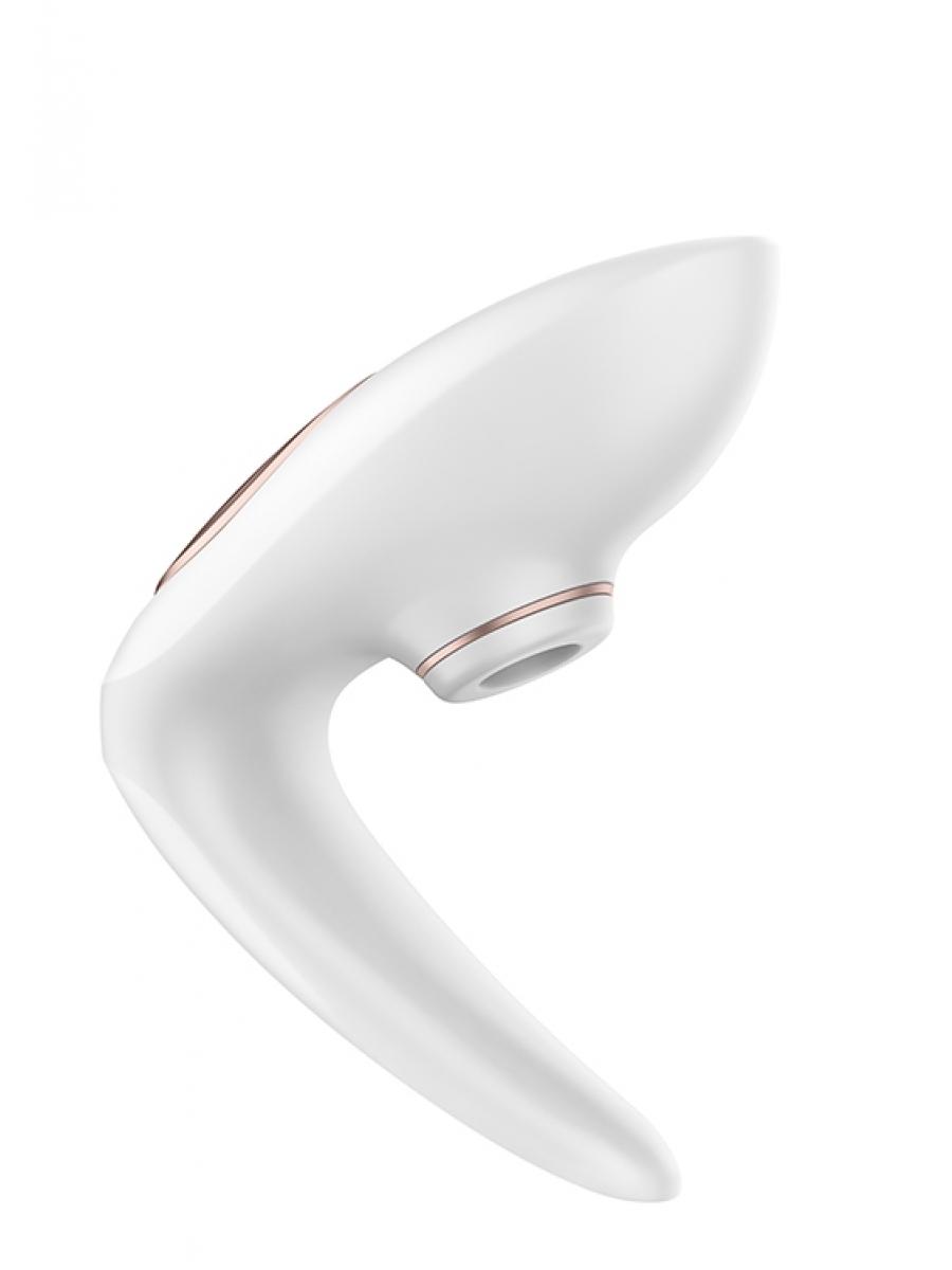 SATISFYER Vibrator za parove Pro 4 Couples, Silikonski, Beli