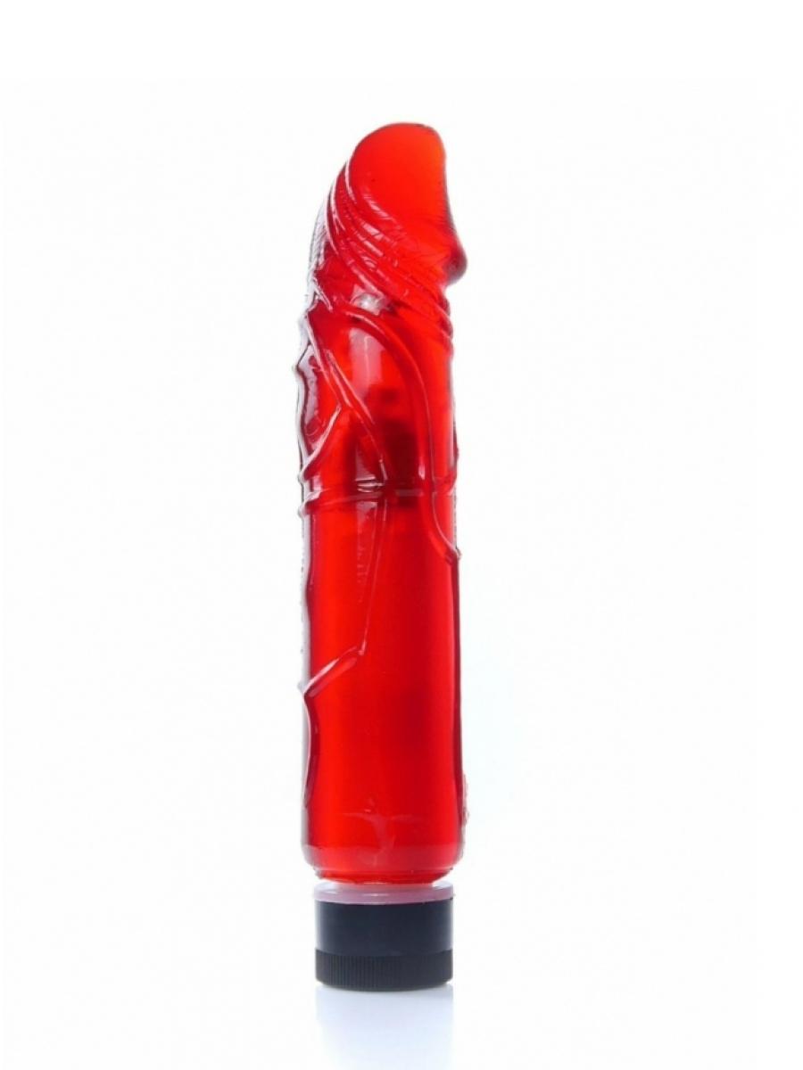 BOSS SERIES Vibrator Juicy Jelly, Crveni