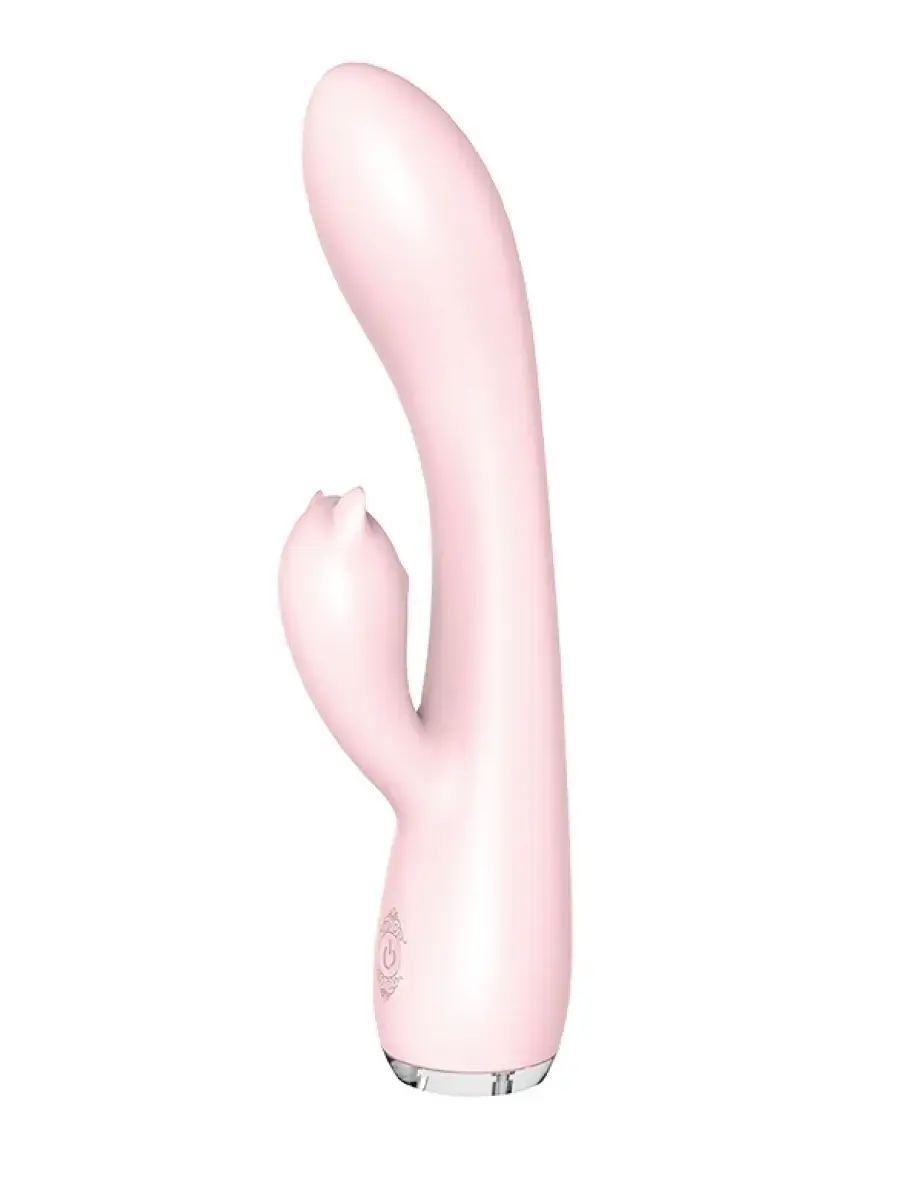 DREAM TOYS Vibrator sa dodatkom za klitoris, 12 funkcija, Roze
