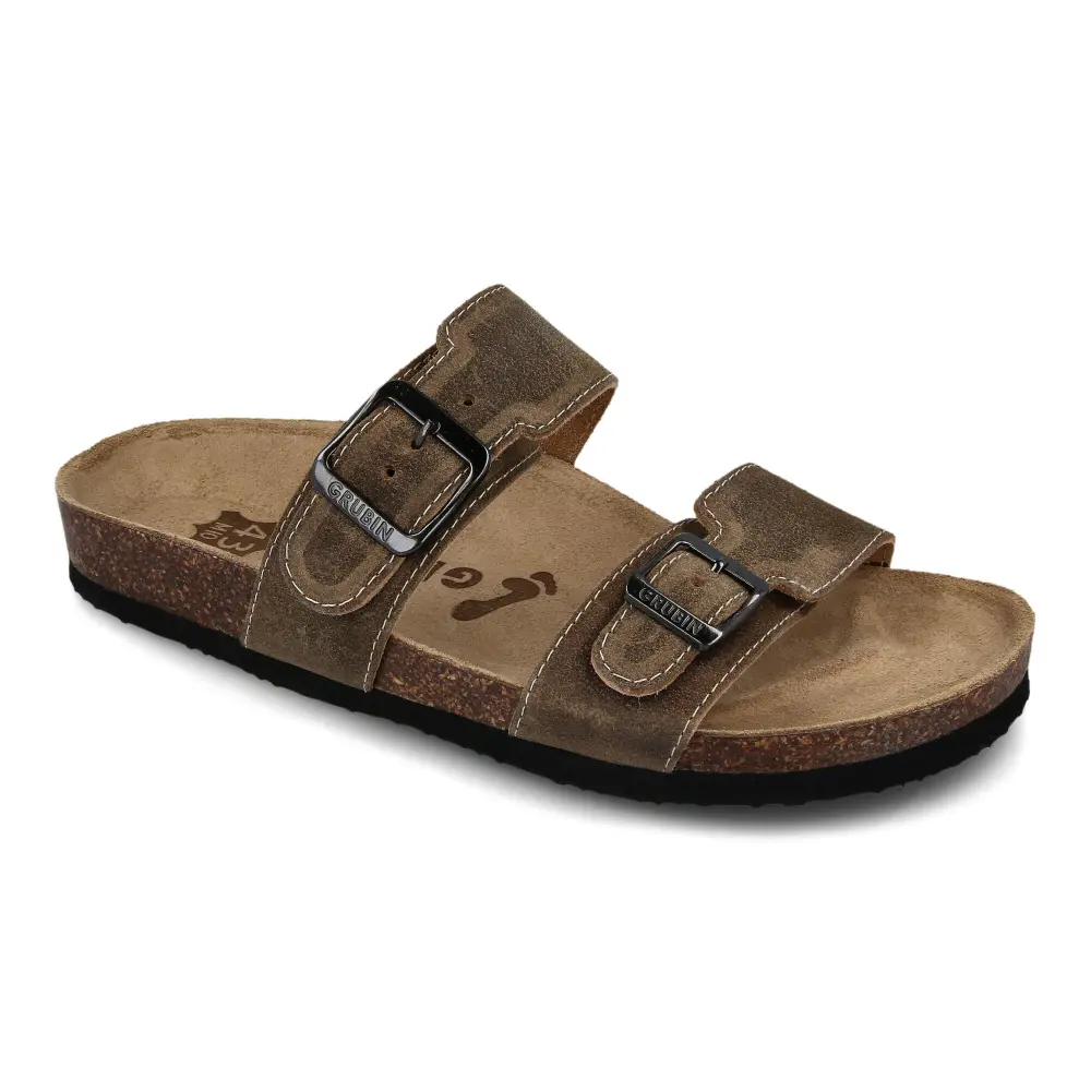 GRUBIN Muške papuče Egipat 0974050, Bež