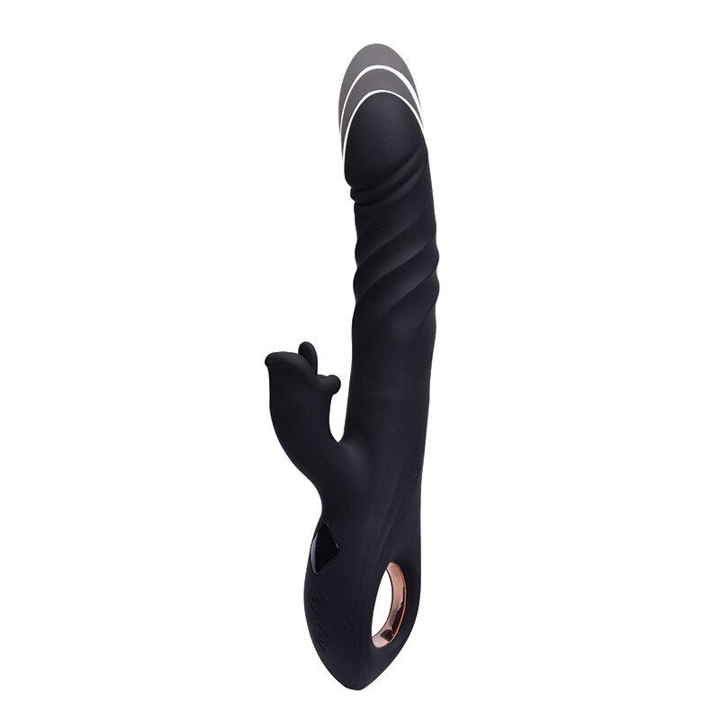 Fantasy Vibrator sa pomeranjem Pluto ft001154, 23cm, Crni