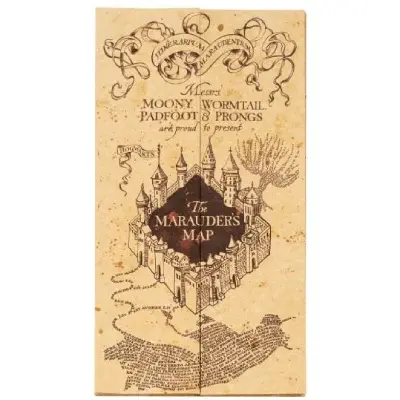 Grupo Erik Editores S. L. Mapa Harry Potter