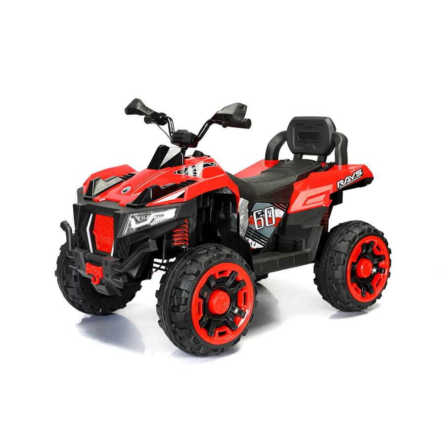Eurobajk Dečiji kvad na akumulator ATV 1 4x4, 12 V, Crveni