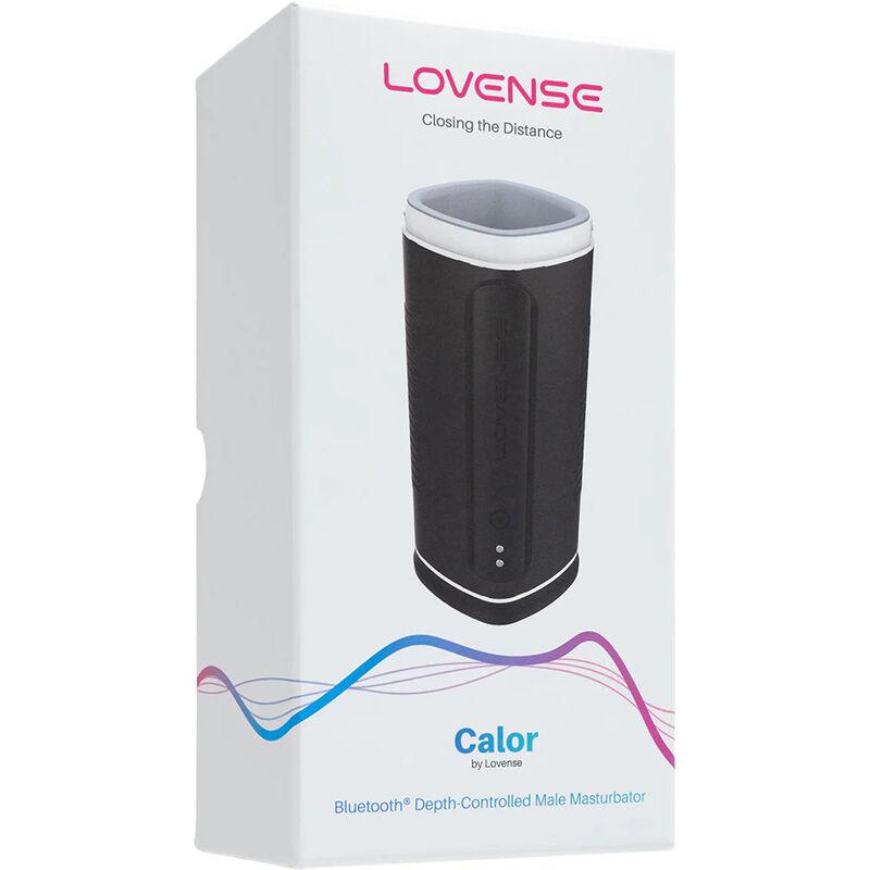 Lovense Masturbator Calor 29621, 15.9cm, Crni