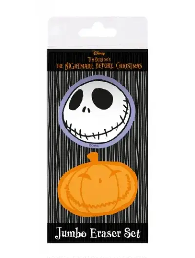 Grupo Erik Editores S. L. Set gumica za brisanje The nightmare before Christmas, 2 komada