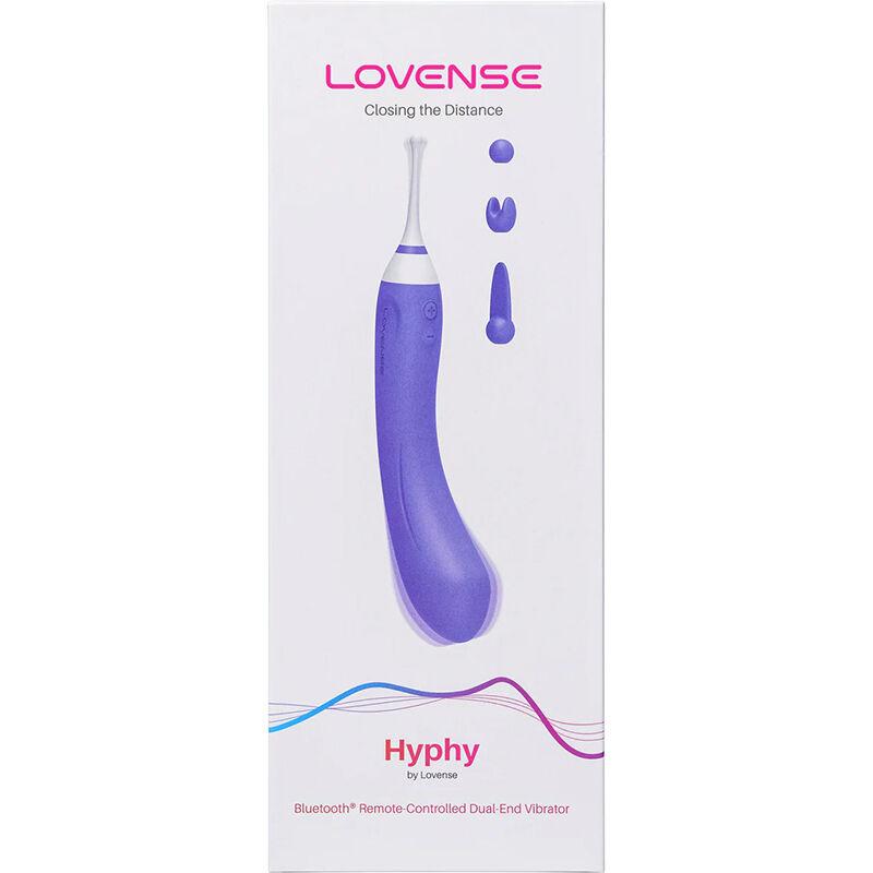 Lovense Vibrator Hyphy 29615, 21cm, Ljubičasti